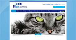 Desktop Screenshot of blauveterinaris.com